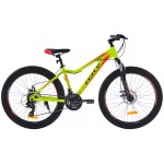 Detský bicykel Fuzlu Attack 26"  žltý, čierny, červený lesklý 15"